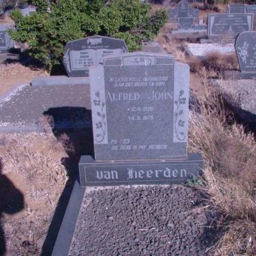 HEERDEN Alfred Johan, van 1920-1979