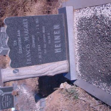 HEINEN Francis Margret nee SCHMIDT 1944-1071