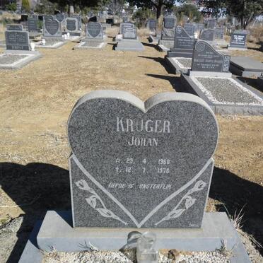 KRUGER Johan 1960-1976