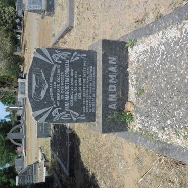 LANDMAN Anna Margretha Cornelia nee NEL 1892-1950