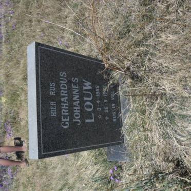 LOUW Gerhardus Johannes 1968-1987