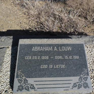 LOUW Abraham A. 1908-1961