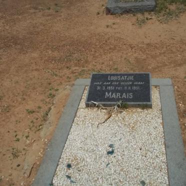 MARAIS Louisatjie 1951-1951