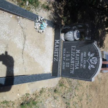 MARITZ Martha Elizabeth 1976-1976