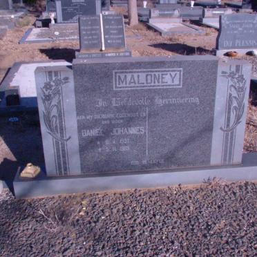MALONEY Daniel Johannes 1937-1969