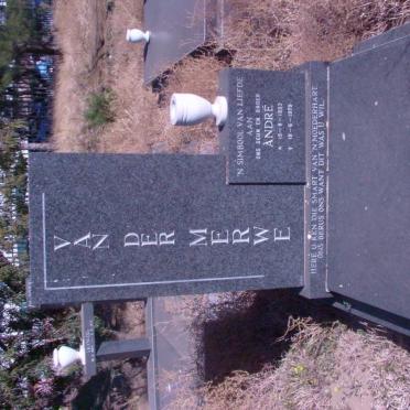 MERWE André, van der 1953-1979