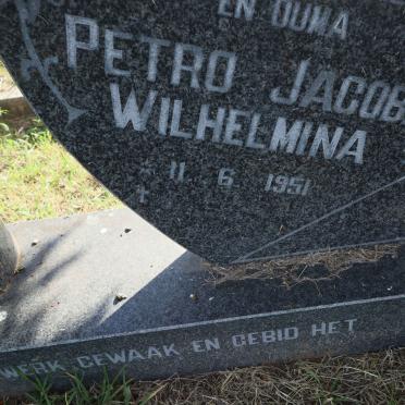 MERWE Petro Jacoba Wilhelmina 1951-