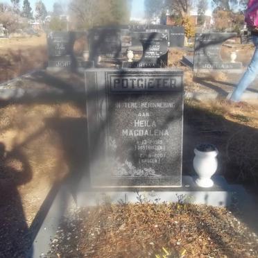 NAUDE Heila Magdalena formerly POTGIETER nee OOSTHUIZEN 1913-2007