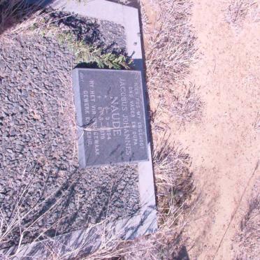 NAUDE Jacobus Johannes 1904-1979