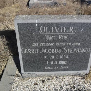 OLIVIER Gerrit Jacobus Stephanus 1884-1962