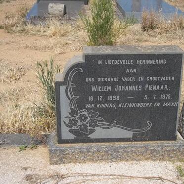 PIENAAR Willem Johannes 1898-1975 &amp; Susarah Cornelia BASSON 1905-1953