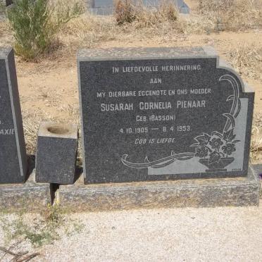 PIENAAR Susarah Cornelia nee BASSON 1905-1953