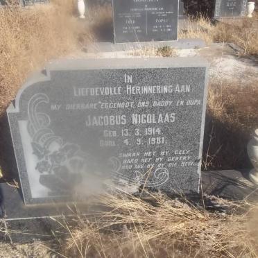 POTGIETER Jacobus Nicolaas 1914-1981