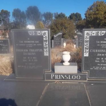 PRINSLOO Frederik Philippus Lourens 1915-1983 &amp; Catharina Beatrix DU PREEZ 1917-1987       