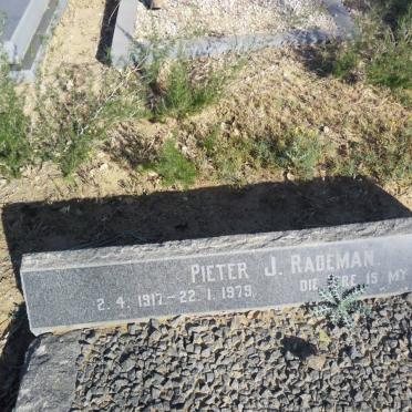 RADEMAN Pieter J. 1917-1979