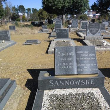 SASNOWSKE Benjamin 1916-1974