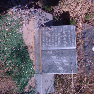 SCHALKWYK Elsie Dorothea Magdalena, van 1896-1977