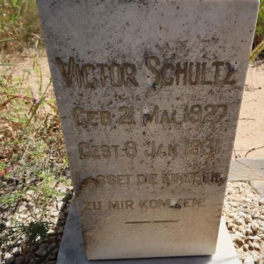 SCHULTZ Victor 1927-1931