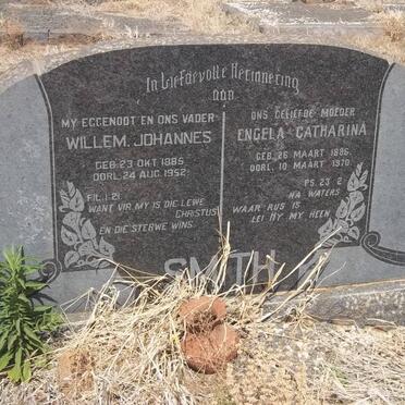 SMITH Willem Johannes 1886-1952 &amp; Engela Catharina 1886-1970