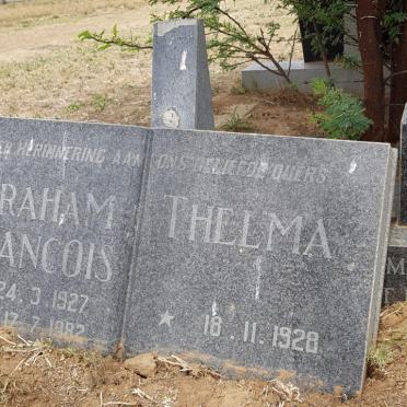 STIPP Abraham Francois 1927-1982 &amp; Thelma GOUWS 1928-2018
