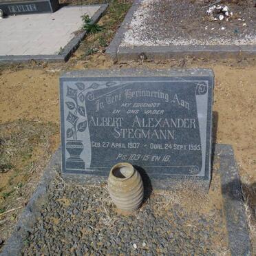 STEGMAN Albert Alexander 1907-1955