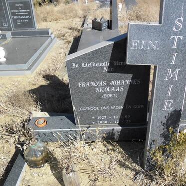 STIMIE Francois Johannes Nicolaas 1927-2000 &amp; A.C.