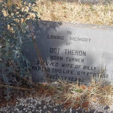 THERON Dot nee TURNER -1952