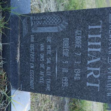 THIART Elizabeth Dorathea 1940-1995