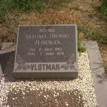 VLOTMAN Antonia 1887-1976