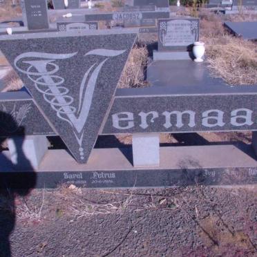 VERMAAK Sarel Petrus 1889-1976 &amp; Ivy Ann Whittal