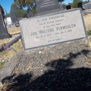 VERMEULEN Jan Walters 1869-1940