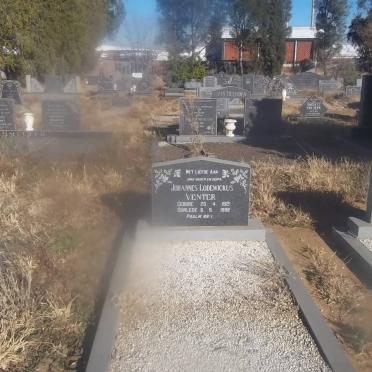 VENTER Johannes Lodewickus 1921-1992