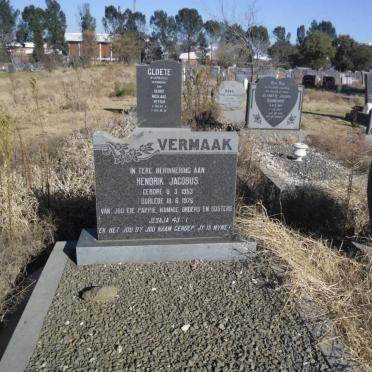 VERMAAK Hendrik Jacobus 1953-1976