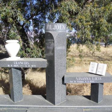 VILJOEN Francois 1934-1979 &amp; Susanna Lucia DU PLESSIS 1942-