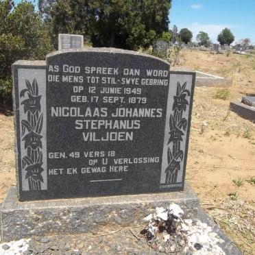 VILJOEN Nicolaas Johannes Stephanus 1879-1949