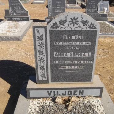 VILJOEN Anna Sophia E. nee OOSTHUIZEN 1897-1965