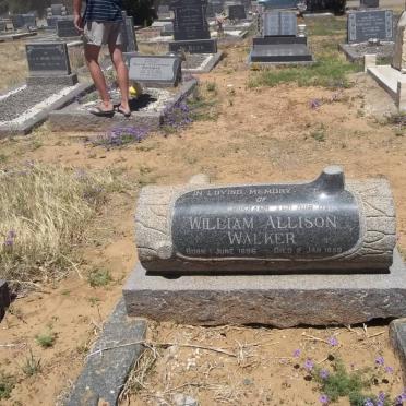 WALKER William Allison 1896-1959