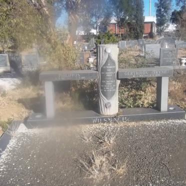 WILSNACH Philippus 1911-1991 &amp; Gertruida 1913-1978