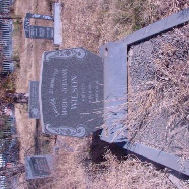 WILSON Maria Johanna 1920-1980
