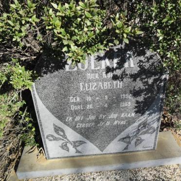 ZOEKER Elizabeth 1952-1969
