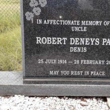 PAUL Robert Deneys 1914-2009