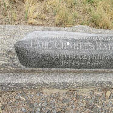 RADLOFF Emil Charles 1883-1965