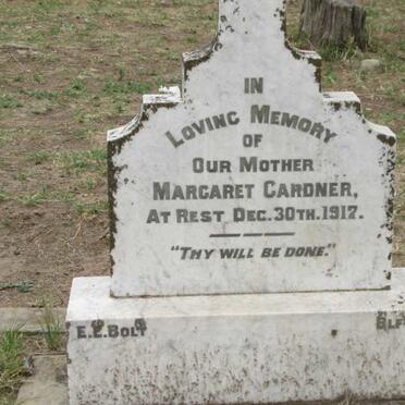 GARDNER Margaret -1917