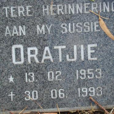 ? Oratjie 1953-1993