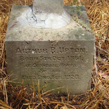 UPTON Arthur 1861-1920 