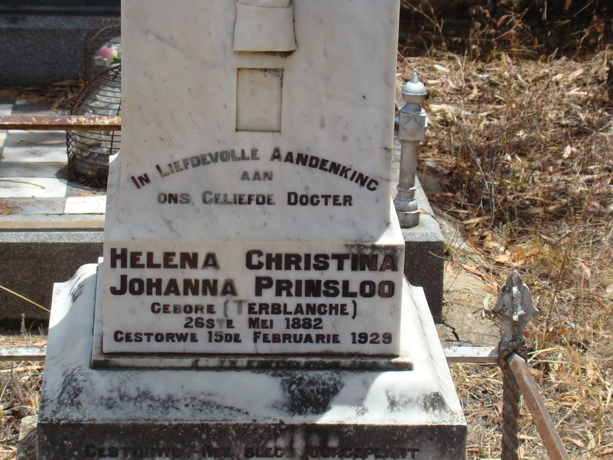 PRINSLOO Helena Christina Johanna nee TERBLANCHE 1882-1929 _2