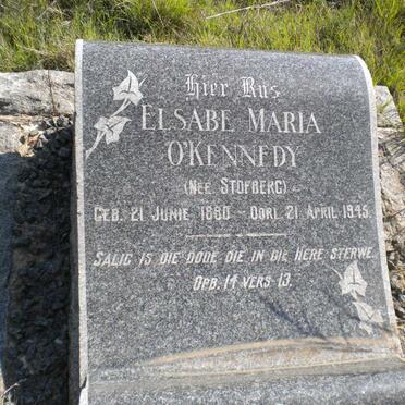 O'KENNEDY Elsabe Maria nee STOFBERG 1880-1945