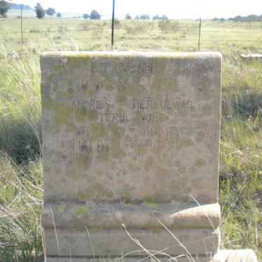 TERBLANCHE Andries Herkulaas 1909-1927