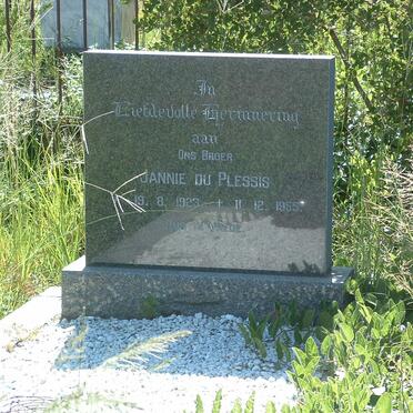PLESSIS Jannie, du 1923-1955