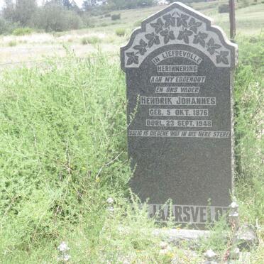 JAARSVELDT Hendrik Johannes, van 1876-1948